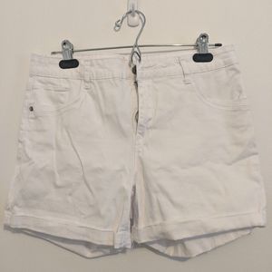 White Shorts